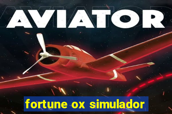 fortune ox simulador